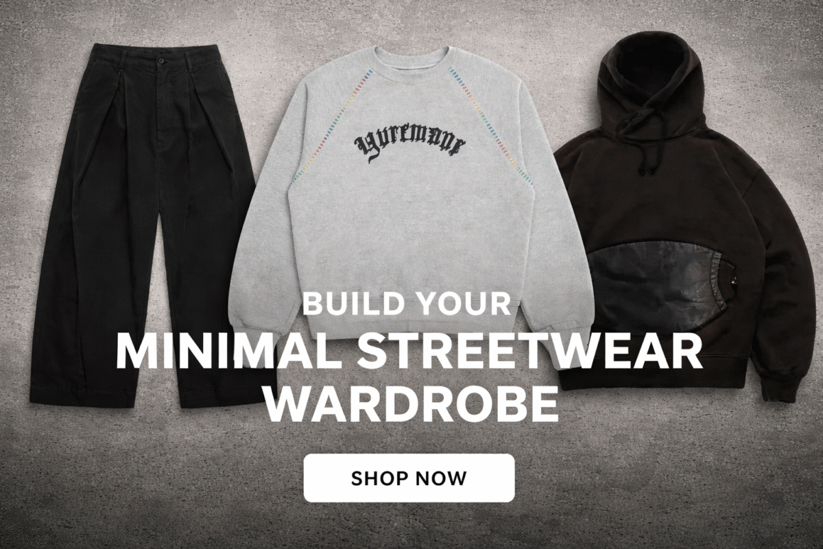 How to Build a Minimal Streetwear Wardrobe